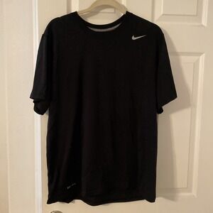 Nike Fit Dry T-shirt Black Size L Men's Active N1
